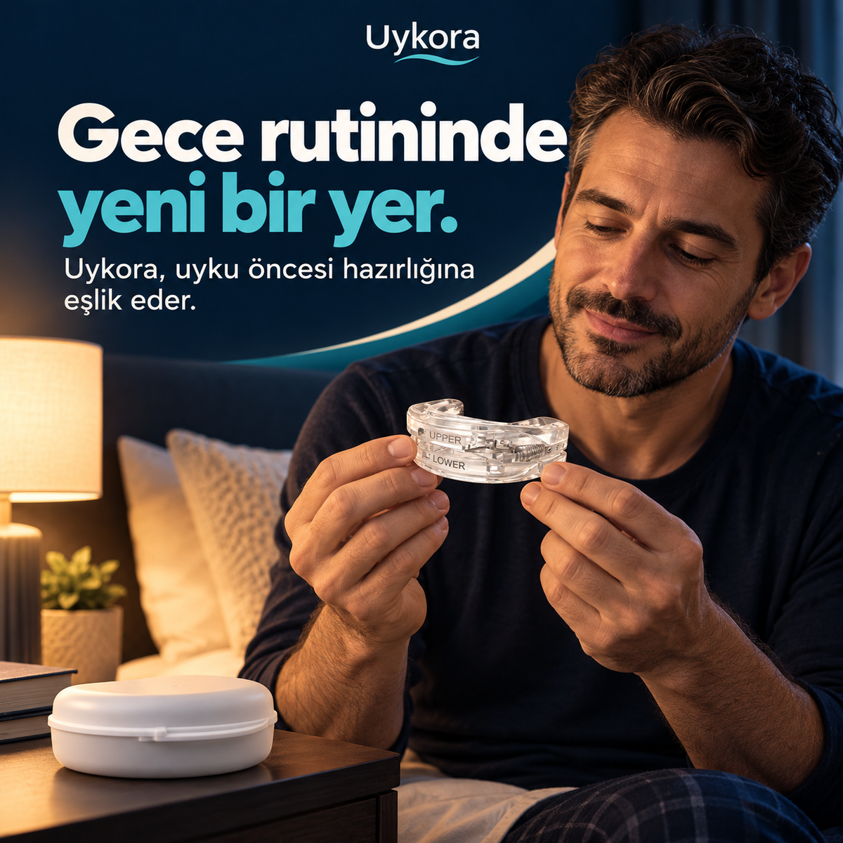 Uykora™ Ayarlanabilir Horlama Önleyici Ağızlık