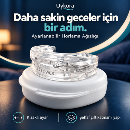Uykora™ Ayarlanabilir Horlama Önleyici Ağızlık